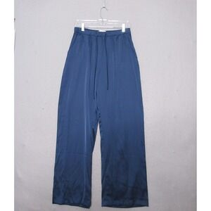 Abercrombie & Fitch Blue Wide Leg Pants